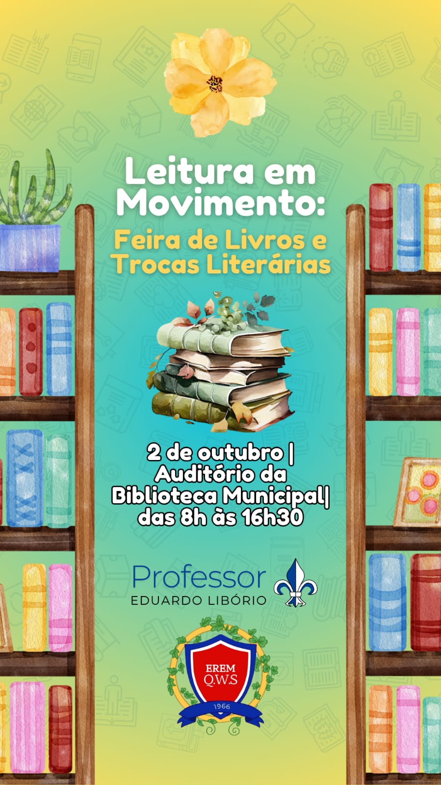 Feira de Livros e Trocas Literárias